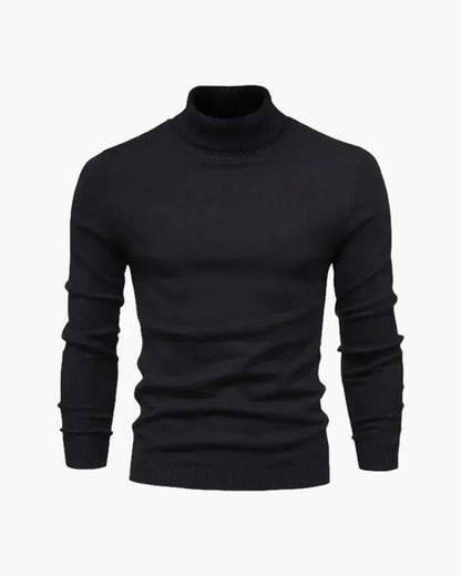 JANGSAN Merino-Wolle Rollkragenpullover